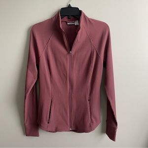Athleta salutation ribbed jacket size medium tall